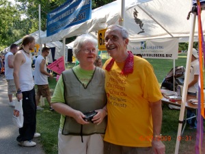 Judi and Norm always strong PrideFest supporters!